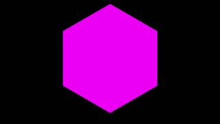 Magenta Hexagon Black Background Down To Up