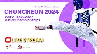 Day 5 (Court 4) afternoon session | Chuncheon 2024 World Taekwondo Junior Championships