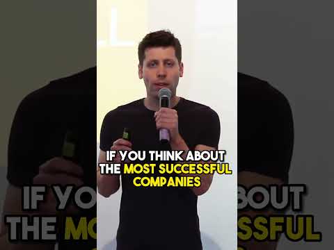 Sam Altman (Open AI CEO) best advice for AI Startups #shorts