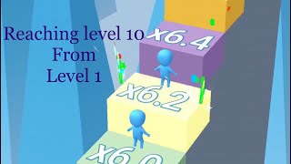 Reaching level 10 from level 1 in count master