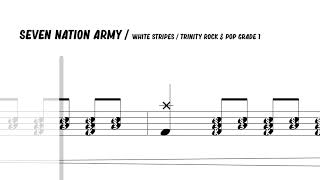 How to Play Seven Nation Army   White Stripes On Drums   Trinity Rock & Pop Grade 1