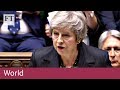 Theresa May gives Brexit statement to MPs