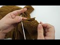 ✂ how to shorten knitwear