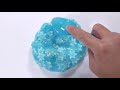 【asmr】アナ雪をイメージした超ゴリゴリスライム【音フェチ】super crunchy slime【slimetube】