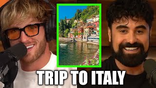 LOGAN PAUL: "LAKE COMO IS THE MOST BEAUTIFUL PLACE ON EARTH!"