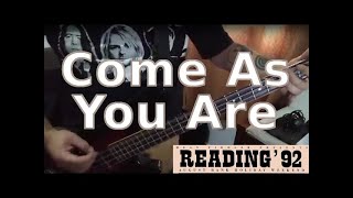 N273 Come As You Are – Live at Reading ‘92 – Nirvana – Baixo (Cover - Como tocar - How to play  Bass