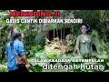 Merinding.! ditemukan gadis cantik ketempelan ditengah hutan sendirian