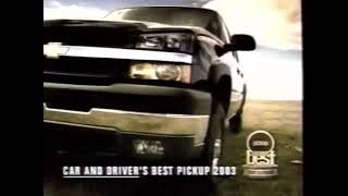 Chevrolet Silverado (2003) Television Commercial