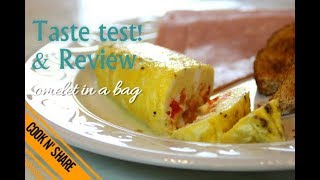 Omelette in a Bag Taste Test \u0026 Review - Mythbusters Episode 1