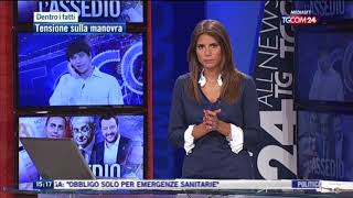 Alvise Maniero ospite a Tgcom24 il 10-08-2018