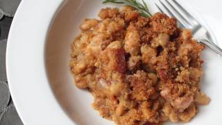 Quick Cassoulet Recipe - French Pork and Bean Casserole