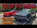 2024 DODGE CHARGER EV VS CHARGER SCAT PACK WIDEBODY: FIRST DETAILED WALK AROUND COMPARISON!