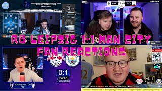 CAGEY DRAW! RB Leipzig 1-1 Manchester City! Football Fans Reactions