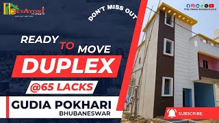 Best Premium Duplex  @ 65 Lacks at Gudia Pokhari Bhubaneswar.