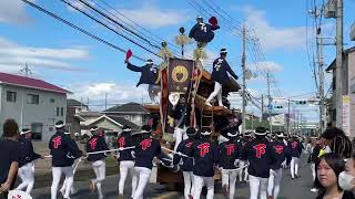 泉佐野市 長滝駅前７町パレード。#泉大津#長滝#上之郷#下村  #だんじり#神社#神#大阪#寺#祭り#祭#宮#事故#危#やば#岸和田#入魂#やり回し#秋#暑#熱#Japan#festival