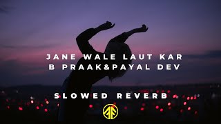 jane Wale Laut Kar  B Praak  &  Payal Dev  Slowed  Reverb