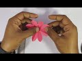 how to make a lotus flower by paper make paper flower origami lotus flower