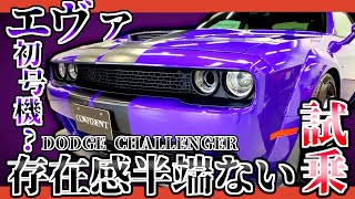 【裏コード！】覚醒する感性！運転して分かった！この色に存在した覇気！DODGE CHALLENGER 392 SCATPACK WIDE【392スキャットワイド】