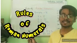 #18 Number System : Rules in Roman Numerals | how to write Roman Numerals 1 to 1000 | By Anand Kumar