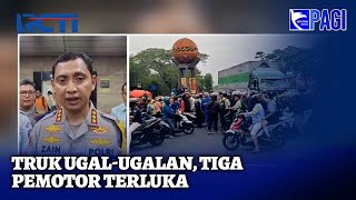 Ugal-ugalan, Sopir Truk Kontainer Tabrak Puluhan Kendaraan di Tangerang - SIP 01/11