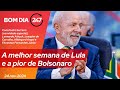 Bom dia 247: A melhor semana de Lula e a pior de Bolsonaro (24.11.24)