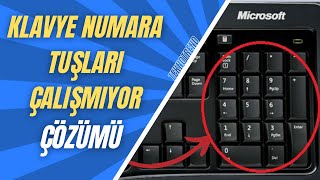 Klavye Numara Tuşları ÇALIŞMIYOR mu? Kesin Çözüm!