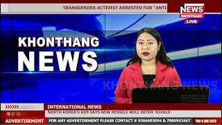 KHONTHANG NEWS | 5:00 PM MANIPURI NEWS | 9 JAN 2025