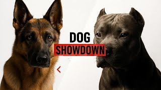 Ultimate Dog Showdown German Shepherd Vs Pitbull