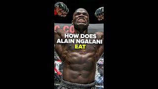 How Does Alain Ngalani Eat? #shorts