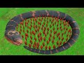 1 GIANT SNAKE vs 10,000 SOLDIERS! (Beast Battle Simulator)