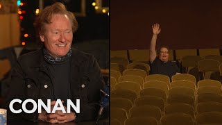 Conan Checks In With Andy From A Very Safe Distance | CONAN on TBS