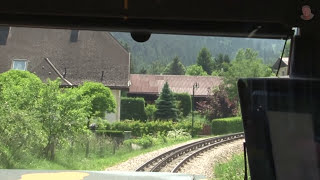 Fahrt mit der Schneebergbahn - heute und damals