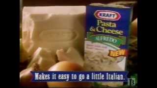Kraft Pasta & Cheese Alfredo Commercial 1995