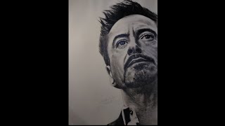 How to draw  Robert Downey Jr.?? Sketch ✏️ #shorts