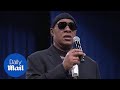 'Make love great again': Stevie Wonder at Aretha Franklin's funeral