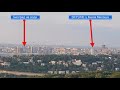 belgrade view from banovo brdo 4k