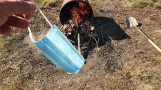 How to Properly Dispose of Medical Mask 😷