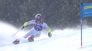 Mikaela Shiffrin - Giant Slalom Run 1 - 2015 Nature Valley Aspen Winternational