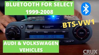 BTS-VW1 | Bluetooth® Streaming for Select Volkswagen \u0026 Audi Vehicles 1999-2008