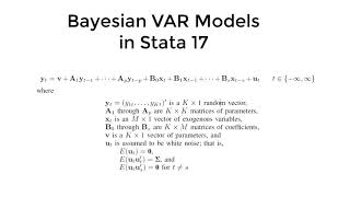 Bayesian vector autoregressive models