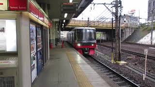 名鉄金山駅1番線　普通犬山行き到着