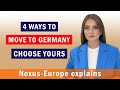 Immigration to Germany. 4 types of residence permits in Germany. Which one is for you?