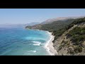 One of the most beautiful beaches in Albania -  Plazhi i Shpellave Lukovë