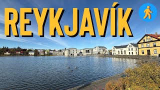 Virtual Walk in Reykjavik Iceland - Part 4