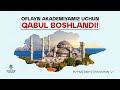 Yangi qabul boshlandi! | Endi ayol-qizlar ham o'qiy oladi