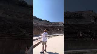 เที่ยวมรดกโลก Ephesus ทูร์เคีย (ตุรกี) ขลังมาก ขนลุกมาก #shorts #fyp #ephesus #เที่ยว