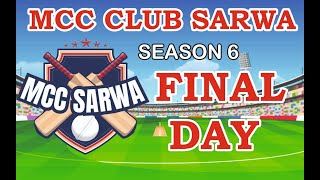 #finalday MCC CLUB SARWA SEASON -6 | 2025 | SHRIWARDHAN