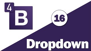 16 - ( Bootstrap 4 Tutorial ) Components : Dropdowns