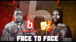 🔴SUIVEZ EN DIRECT FACE TO FACE GRIS BORDEAUX VS ZARKO ALBOURAKH EVENTS