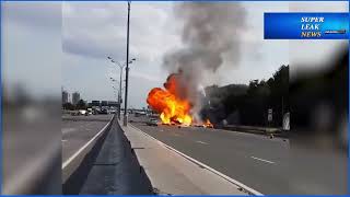 Tesla malfunctions on highway, stops, starts smoking